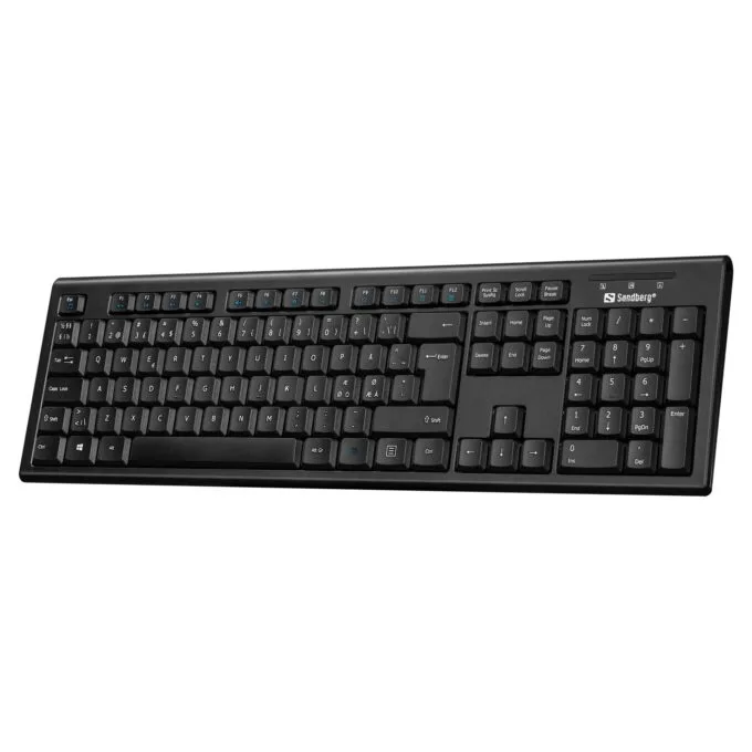 SANDBERG USB Wired Office Keyboard Nord schwarz — image 1