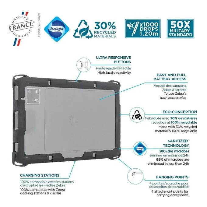 Mobilis PROTECH Case for Zebra ET401with scanner-10"-Softbag — image 3