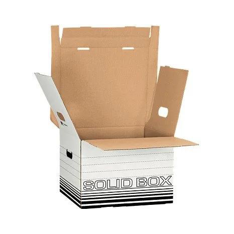 Solid M Archivboxen 32,5 x 36,0 x 27,0 cm weiß — image 2