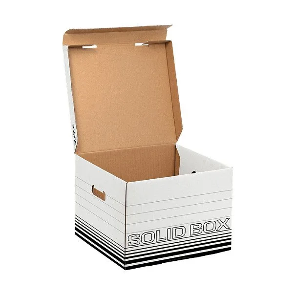 Solid M Archivboxen 32,5 x 36,0 x 27,0 cm weiß — image 3