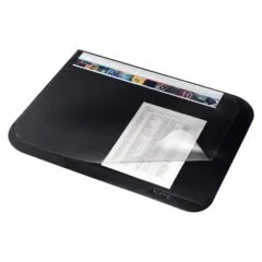 Schreibunterlage, Soft-Touch 50x65cm/mit transparentem Cover