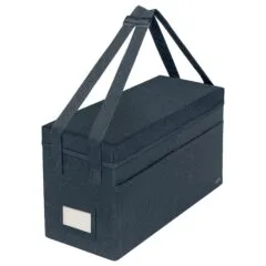 Desk Sharing Tasche m. Deckel grau, 200x260x465 (BxHxT)