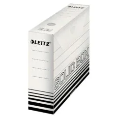 Archivbox Solid weiß 8,0 x 33,0 x 25,7 cm, 10 St.