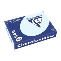 Clairefontaine Kopierpapier Trophée hellblau DIN A4 80 g/qm 500 Blatt