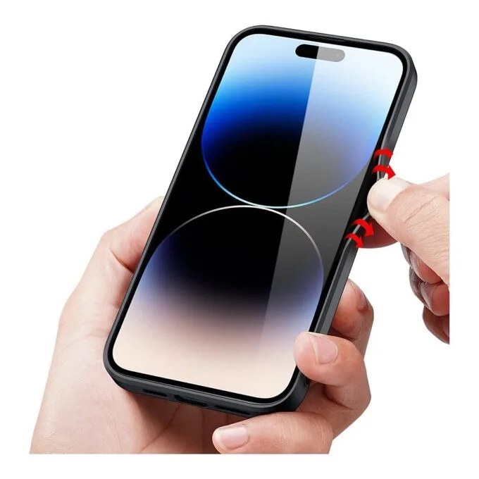 Nevox StyleShell Nylo (schwarz, iPhone 16 Pro) — image 3