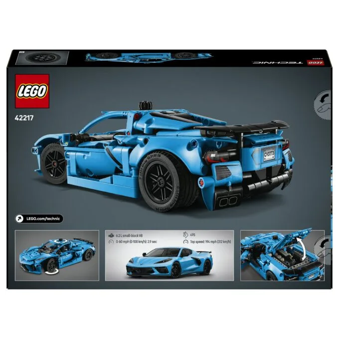 LEGO Technic - Chevrolet Corvette Stingray in Blau — image 12