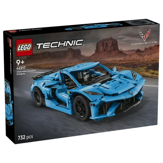 LEGO Technic - Chevrolet Corvette Stingray in Blau — image 13