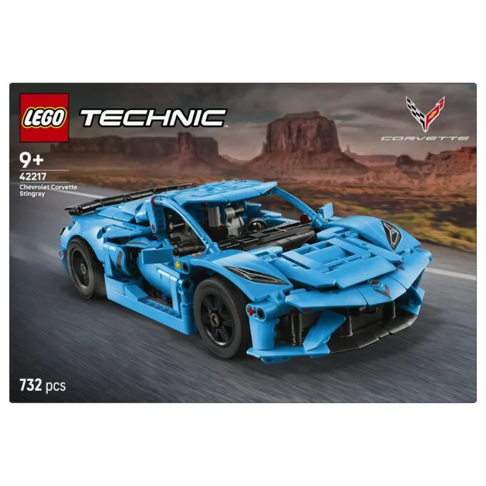 LEGO Technic - Chevrolet Corvette Stingray in Blau — image 15