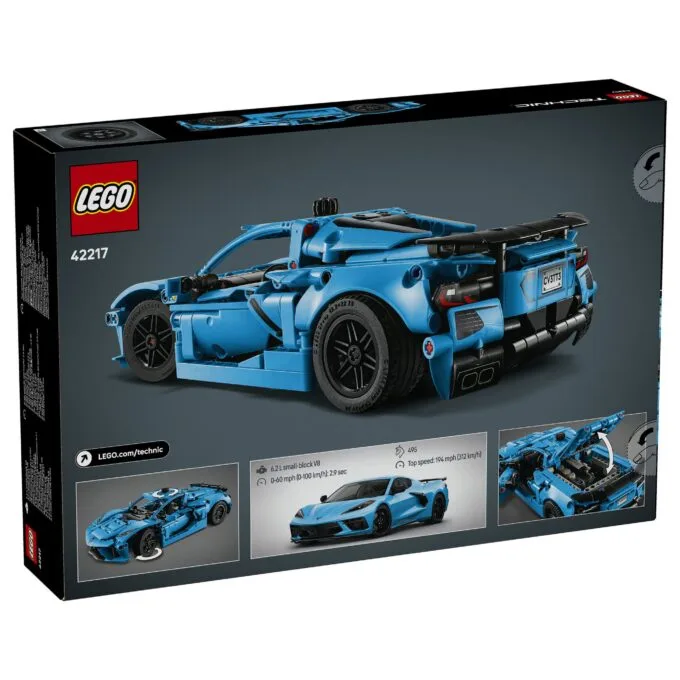 LEGO Technic - Chevrolet Corvette Stingray in Blau — image 16