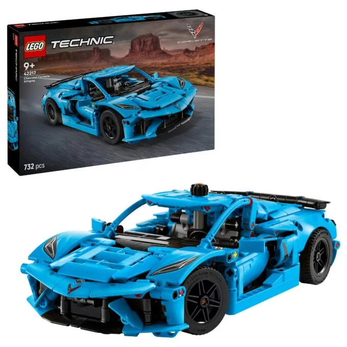 LEGO Technic - Chevrolet Corvette Stingray in Blau — image 18