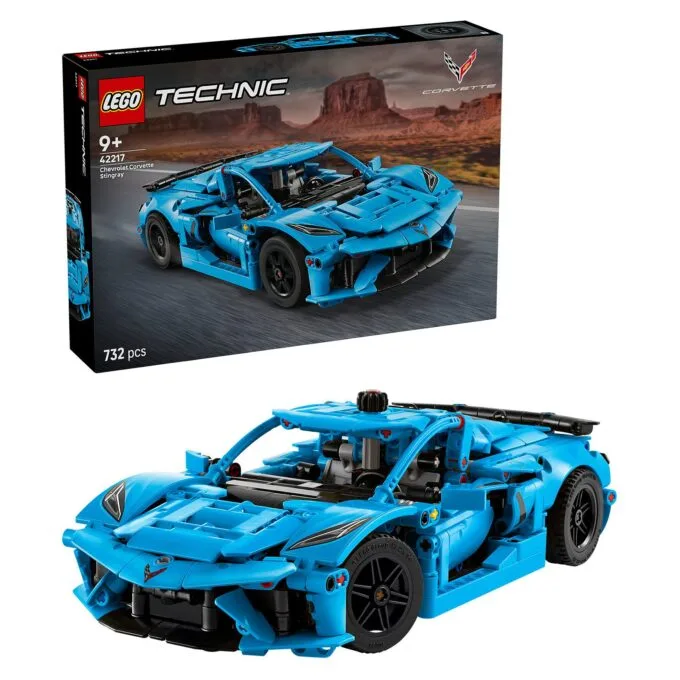 LEGO Technic - Chevrolet Corvette Stingray in Blau — image 19