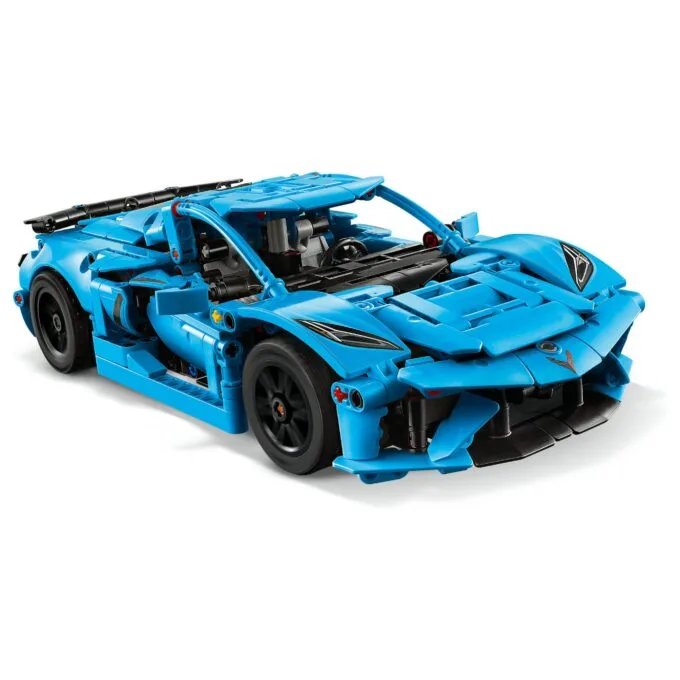 LEGO Technic - Chevrolet Corvette Stingray in Blau — image 22