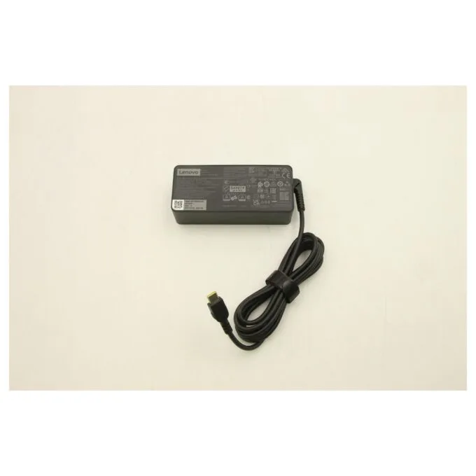 N Lenovo AC Adapter 65W USB Type-C Includes Power Cable — image 1