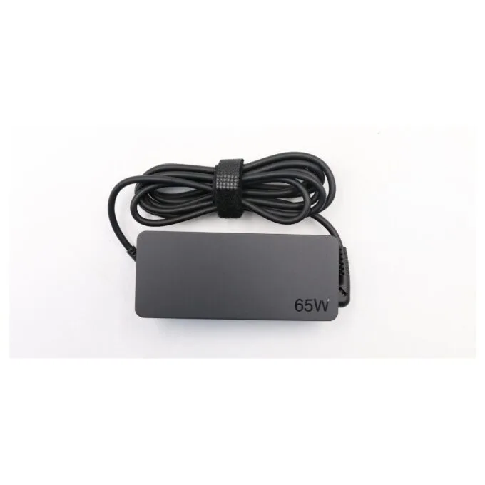 N Lenovo AC Adapter 65W USB Type-C Includes Power Cable — image 1
