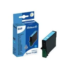 Pelikan Tinte Epson E69 T1282 cyan kompatibel