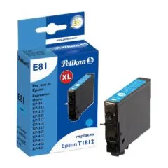 Pelikan Tinte Epson E81 T1812 cyan kompatibel