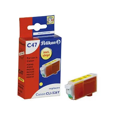 Pelikan Tinte Canon C47 CLI526 ye yellow kompatibel — image 1