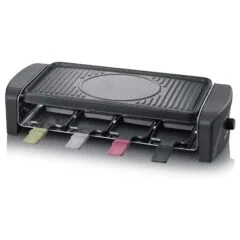 Severin Raclette-Grill (RG 9646), schwarz, 1400 W