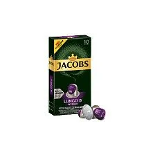 JACOBS LUNGO INTENSO Kaffeekapseln, Arabica- und Robustabohnen kräftig, 10 St.