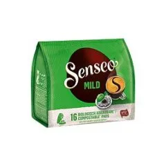 Senseo MILD Kaffeepads, Arabica- und Robustabohnen mild, 16 St.