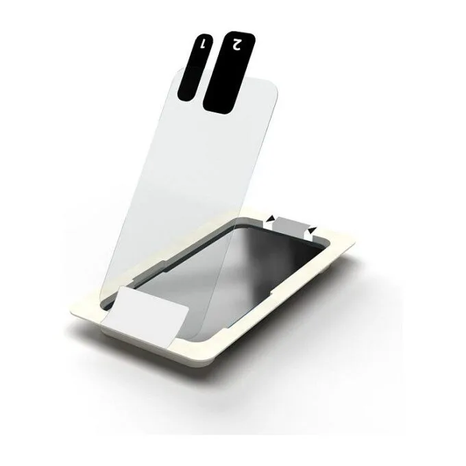 eStuff iPhone 14 Pro Clear Glass Screen Protector with — image 1