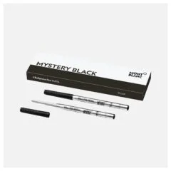 MONTBLANC Kugelschreibermine Mystery Black 0,6 mm Schwarz
