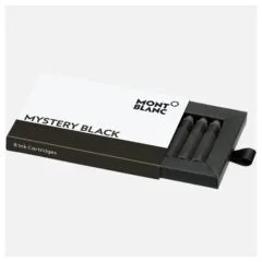 MONTBLANC Tintenpatronen für Füller Mystery Black schwarz