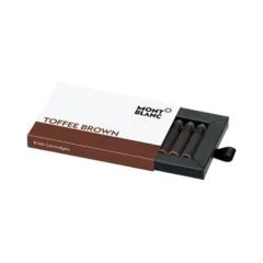 MONTBLANC Tintenpatronen für Füller Toffee Brown karamellbraun, 8 St.