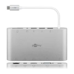 Goobay USB-C Multiport-Adapter All in 1 (silber)