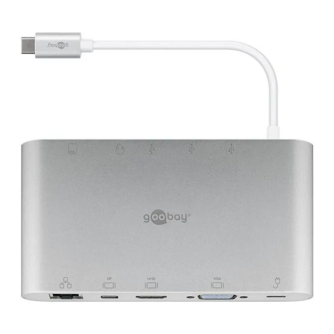 Goobay USB-C Multiport-Adapter All in 1 (silber) — image 4