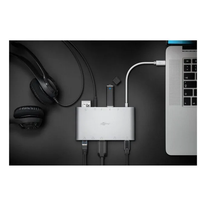 Goobay USB-C Multiport-Adapter All in 1 (silber) — image 8