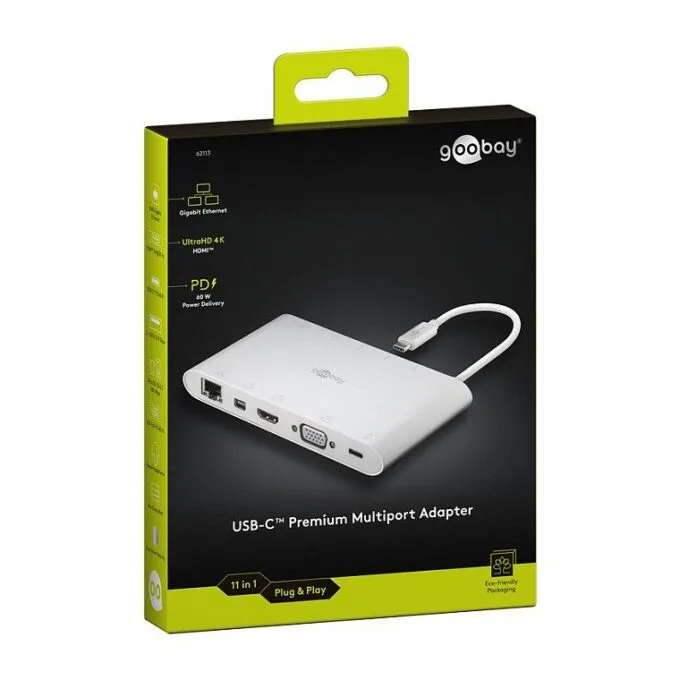 Goobay USB-C Multiport-Adapter All in 1 (silber) — image 10