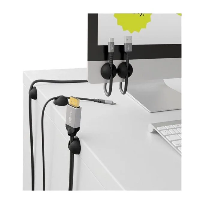 goobay Kabelclips schwarz — image 8