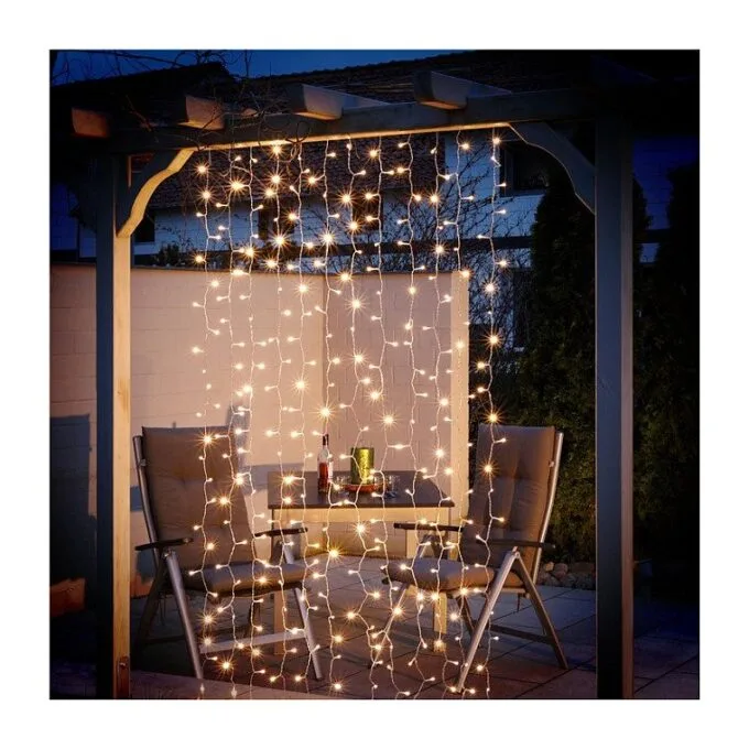 300er LED Lichtervorhang transparent 2,5 m — image 6