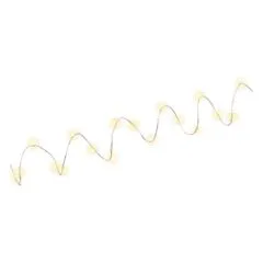 20er Lichterkette, transparent, 1,0 m