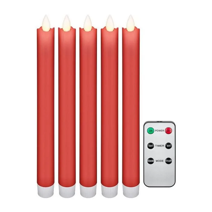LED-Kerzen rot — image 1