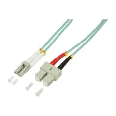 LWL Patchkabel OM3 LC / SC 10m Duplex LogiLink