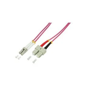 LWL Patchkabel OM4 LC / SC 7,5m Duplex LogiLink — image 1
