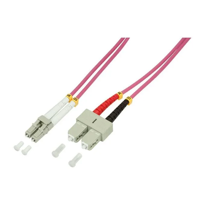 LWL Patchkabel OM4 LC / SC 20m Duplex LogiLink — image 1