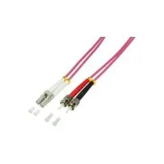 LWL Patchkabel OM4 LC / ST 3,0m Duplex LogiLink