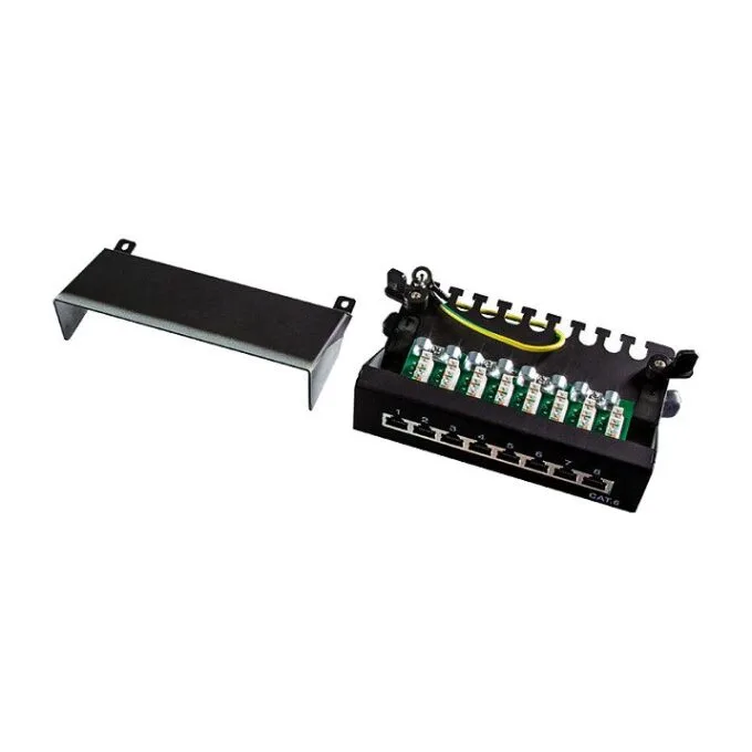 Patchpannel Desktop 8 Port Cat6 STP black LogiLink — image 3