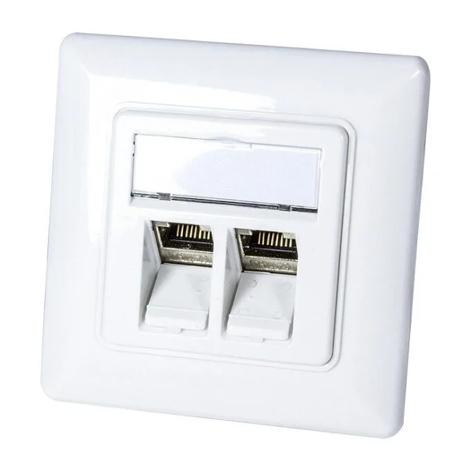 Keystone Dose Unterputz 2 modules. signal white LogiLink — image 3