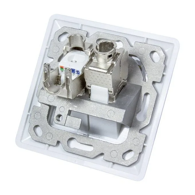 Keystone Dose Unterputz 2 modules. signal white LogiLink — image 5