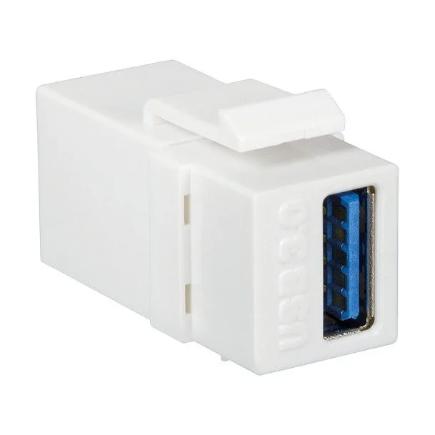 Keystone Verbinder USB 3.0-A F/F, white LogiLink — image 1