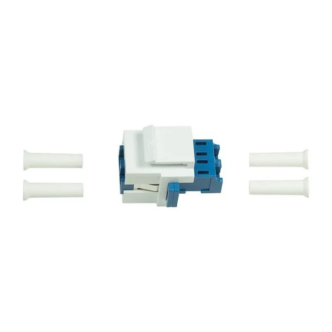 Keystone Verbinder Fibre LC-Duplex Singlemode. blue LogiLink — image 2