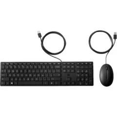 HP Wired 320MK combo Keyboard And Mouse Germany (DE) QWERTZ