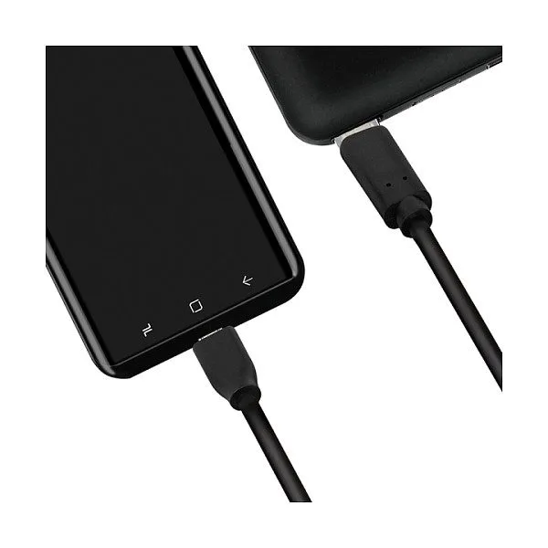 USB-C > Micro-USB (ST-ST) 1m LogiLink Black — image 3