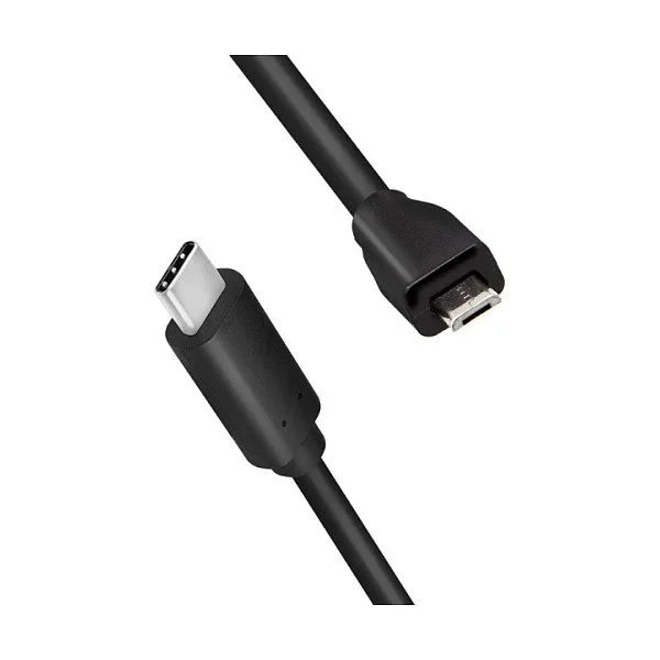 USB-C > Micro-USB (ST-ST) 1m LogiLink Black — image 4