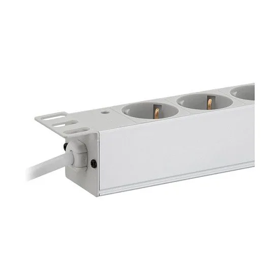 9er Steckdosenleiste 19" PDU LogiLink Hellgrau — image 5