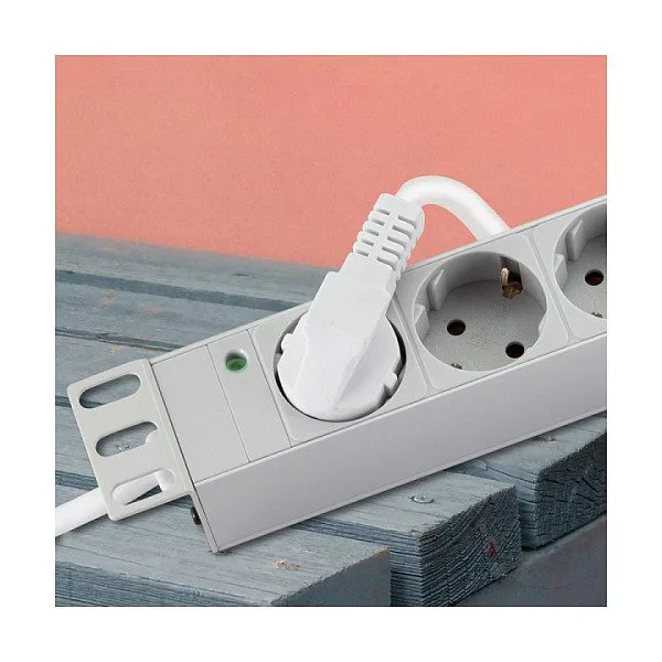 9er Steckdosenleiste 19" PDU LogiLink Hellgrau — image 7
